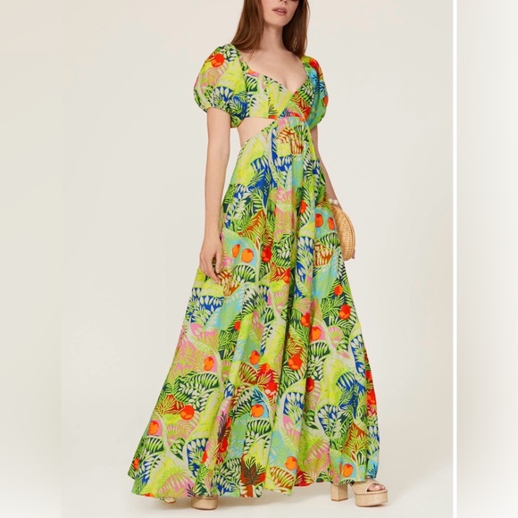 STAUD Dresses & Skirts - STAUD Coliseum Cutout Maxi Dress